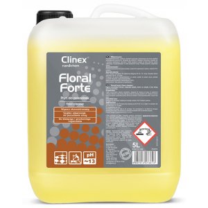 Clinex Floral Forte, 5 Litri, Detergent Lichid, Concentrat, Pentru Curatare Pardoseli