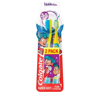 Colgate Periuta De Dinti Kids Super Soft Smiles 3-5 Years 2buc/set Colgate Periuta De Dinti Kids Super Soft Smiles 3-5 Years 2buc/set