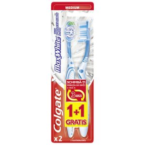 Colgate Periuta De Dinti Max White Medium 2 Buc/set