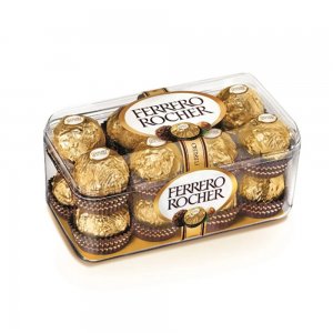 Praline Ferrero Rocher, 16 Bomboane/Cutie, 200 g Praline Ferrero Rocher, 16 Bomboane/Cutie, 200 g