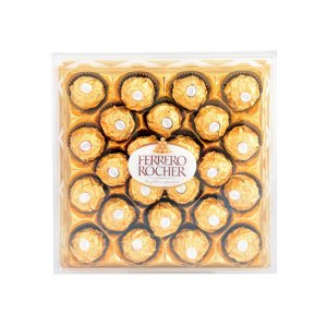 Praline Ferrero Rocher, 24 Bomboane/Cutie, 300 g Praline Ferrero Rocher, 24 Bomboane/Cutie, 300 g