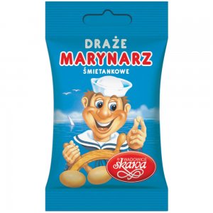 Drajeuri cu Ciocolata Alba Skawa Marinar, 70 g