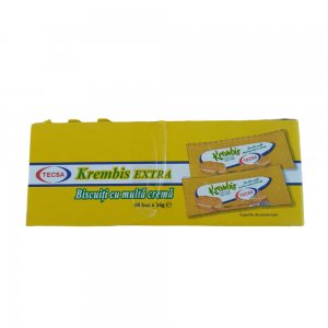 Set 48 Pachete de Biscuiti cu Lamaie Tecsa, 36 g Set 48 Pachete de Biscuiti cu Lamaie Tecsa, 36 g