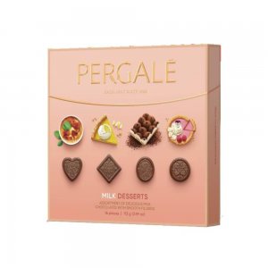 Bomboane Asortate Pergale Milk Desserts, 113 g