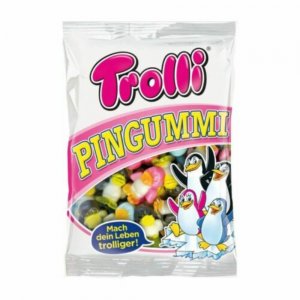 Jeleuri Pinguini Trolli Pingummi, 175 g Jeleuri Pinguini Trolli Pingummi, 175 g