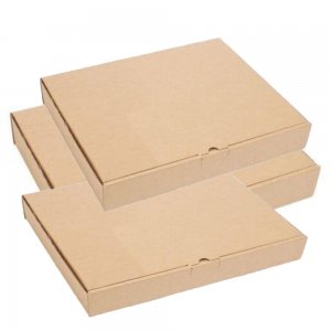Set 100 Cutii Pizza Natur Corolla Packaging, 32x3.5x32 Cm, Ambalaje din Carton, Ambalaje pentru Pizza, Set de Cutii Natur, Set de Cutii Natur pentru Pizza, Seturi de Cutii Pizza