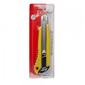 Cutter Mare EVOffice cu Sistem de Autoblocare in Blister, 18 mm