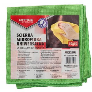 Laveta Universala, Microfibra, 30x30cm, Office Products - Diverse Culori
