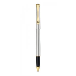 Roller Diplomat Traveller - Stainless Steel Gold