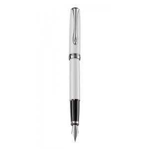 Stilou Diplomat Excellence A2, Cu Penita M, Din Otel Inoxidabil - Pearl White