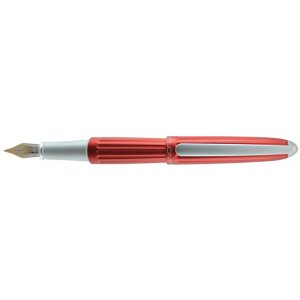 Stilou Diplomat Aero, Cu Penita M, Aurita 14kt. - Red