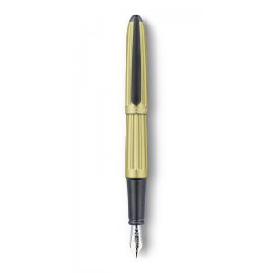 Stilou Diplomat Aero, Cu Penita M, Aurita 14kt. - Champagne