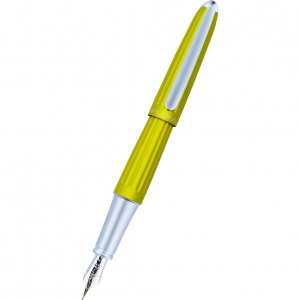 Stilou Diplomat Aero, Cu Penita M, Aurita 14kt. - Citrus Chrom