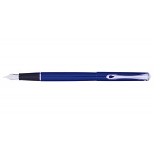 Stilou Diplomat Traveller, Cu Penita M, Din Otel Inoxidabil - Navy Blue