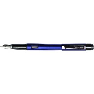 Stilou Diplomat Magnum, Cu Penita M, Din Otel Inoxidabil - Indigo Blue
