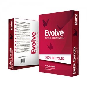 Hartie Reciclata Pentru Copiator A3, 80g/mp, 500coli/top, Evolve Everyday