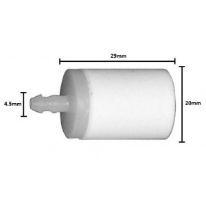 Filtru Benzina Husqvarna - 4.5mm -