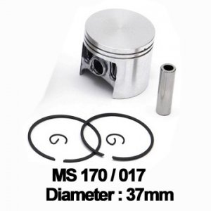 Piston Complet Stihl: Ms 170 (37mm) - Piston Complet Stihl: Ms 170 (37mm) -
