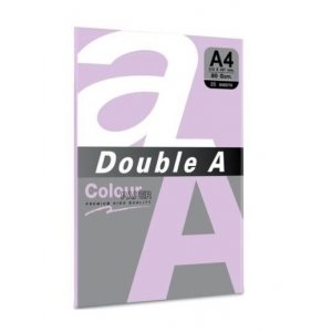 Hartie Color Pentru Copiator A4, 80g/mp, 25coli/top, Double A - Pastel Lavender