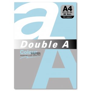 Hartie Color Pentru Copiator A4, 80g/mp, 100coli/top, Double A - Pastel Ocean Hartie Color Pentru Copiator A4, 80g/mp, 100coli/top, Double A - Pastel Ocean