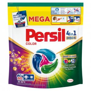 Detergent De Rufe Persil 4in1 Discs Color Deep Clean, 60 Capsule
