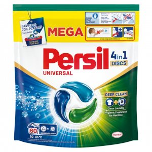 Detergent Capsule Persil 4in1 Discs Universal, 60 Capsule