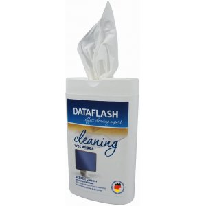 Servetele Umede Mici Pentru Curatare Monitoare Tft/lcd/notebook, 100/tub, Data Flash
