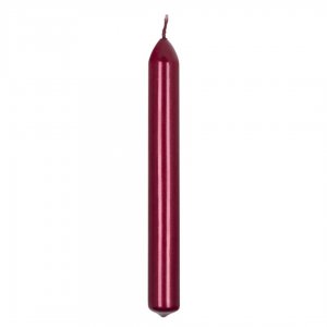 Lumanari Pentru Cina, Lacuite, 20 X 170mm, 10 Buc/set, Donau Home - Rosii