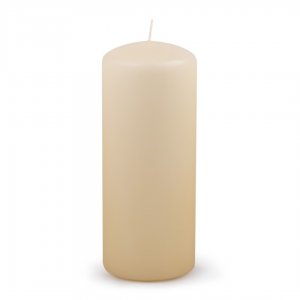 Lumanare Pilon, 80 X 200mm, Donau Home - Crem