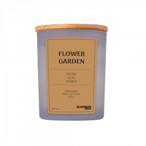 Lumanare In Recipient De Sticla, Cu Capac, 200gr, 40 De Ore Ardere, Donau Home - Flower Garden Lumanare In Recipient De Sticla, Cu Capac, 200gr, 40 De Ore Ardere, Donau Home - Flower Garden