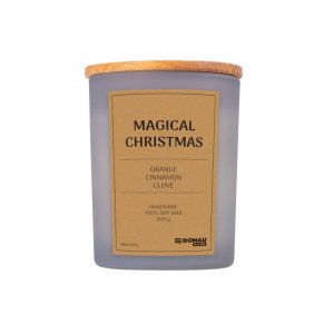 Lumanare In Recipient De Sticla, Cu Capac, 200gr, 40 De Ore Ardere, Donau Home - Magical Christmas Lumanare In Recipient De Sticla, Cu Capac, 200gr, 40 De Ore Ardere, Donau Home - Magical Christmas