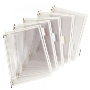 Buzunare Prezentare Pentru Display, A4, (10 Buc/set), Rama Metalica, Djois - Cristal Buzunare Prezentare Pentru Display, A4, (10 Buc/set), Rama Metalica, Djois - Cristal
