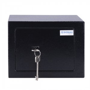 Seif Manual, Donau Tech,, 230x170x170 Mm, Negru Seif Manual, Donau Tech,, 230x170x170 Mm, Negru