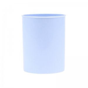 Suport Plastic, Cilindric, Pentru Instrumente De Scris, D78mm, H-10cm, Donau Life - Bleu Pastel