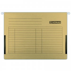 Dosar Suspendabil Cu Burduf Si Eticheta , Bagheta Metalica, 5 Buc/set, Donau - Maro