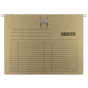 Dosar Suspendabil Cu Sina, Carton 230g/mp, Bagheta Metalica, 5 Buc/set, Donau - Maro