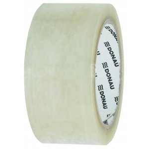 Banda Adeziva 48mm X 60 M, 46 Microni, Pe Baza De Solvent, Donau - Transparent