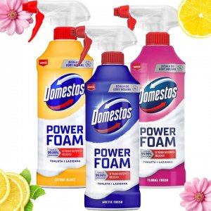 Pachet Promo: Domestos Spray Spuma Baie Floral 435 Ml + Domestos Spray Spuma Baie Fresh 435 Ml + Domestos Spray Spuma Baie Citrus 435 Ml Pachet Promo: Domestos Spray Spuma Baie Floral 435 Ml + Domestos Spray Spuma Baie Fresh 435 Ml + Domestos Spray Spuma Baie Citrus 435 Ml