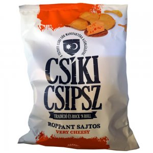 Chipsuri Csiki Csipsz cu Cascaval, 140 g Chipsuri Csiki Csipsz cu Cascaval, 140 g