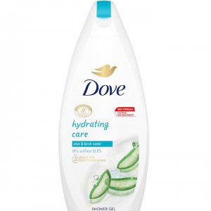Dove Gel De Dus Aloe Si Apa De Mesteacan, Cantitate 250 Ml, Gel De Dus Pentru Piele Uscata
