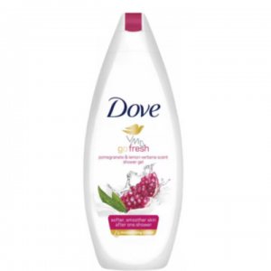 Gel De Dus Dove Parfum De Rodie Si Lamaie Verbena, Cantitate 250 Ml, Lasa Pielea Fina Si Catifelata
