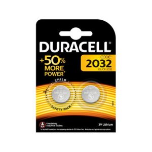 Baterii Litiu Duracell Cr2032, 3v, 2buc/set