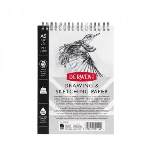 Caiet Pentru Schite Si Desen Derwent Professional, A5, Cu Spira, 30 Coli, 165 Gsm, Hartie Alba Caiet Pentru Schite Si Desen Derwent Professional, A5, Cu Spira, 30 Coli, 165 Gsm, Hartie Alba