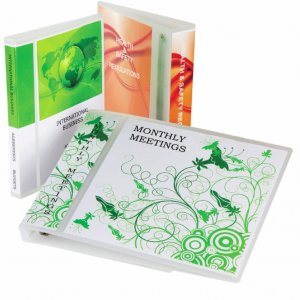 Caiet Mecanic A4 Maxi, Coperti Pp, Buzunar Prezentare, 4 Inele, D16 Mm, Elba Polyvision - Transp.mat