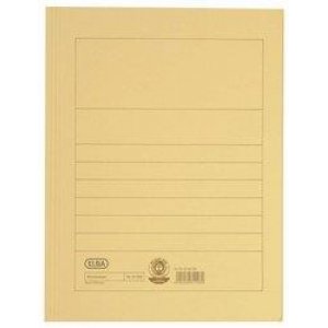 Dosar Carton Plic Elba Smart Line - Galben