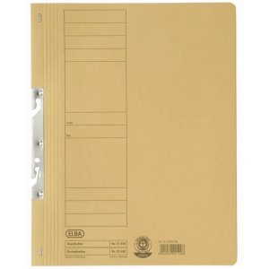 Dosar Carton Incopciat 1/1 Elba Smart Line - Galben