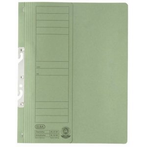 Dosar Carton Incopciat 1/1 Elba Smart Line - Verde