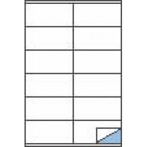 Etichete Autoadezive 12/A4, Dimensiune 105X48 mm, 100 Coli/Cutie Etichete Autoadezive 12/A4, Dimensiune 105X48 mm, 100 Coli/Cutie