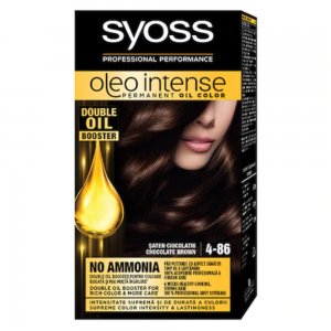 Vopsea de Par Permanenta, Fara Amoniac, SYOSS Oleo Intense, 4-86 Nuanta Saten Ciocolatiu, 115 ml, Vopsea Permanenta, Vopsea Fara Amoniac, Vopsea SYOSS, Vopsea de Par Profesionala Vopsea de Par Permanenta, Fara Amoniac, SYOSS Oleo Intense, 4-86 Nuanta Saten Ciocolatiu, 115 ml, Vopsea Permanenta, Vopsea Fara Amoniac, Vopsea SYOSS, Vopsea de Par Profesionala