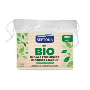 Betisoare Urechi Septona, Bumbac Natural, 200 Buc/Set, Culoare Alba, Betisoare pentru Urechi, Betisoare Igiena Urechi, Betisoare din Bumbac pentru Urechi, Betisoare Igienice